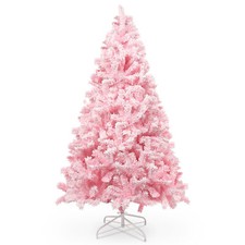 5/6/7FT Pink Christmas Tree W/