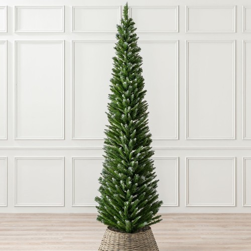 Artificial christmas tree slim - artificial,