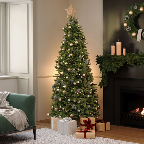 Luxury 7ft slimline faux - luxury,