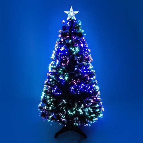 Pre lit fibre optic - lit, christmas