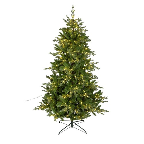 Christmas tree 7ft pre lit - christmas,
