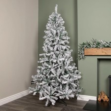7ft Snow Flocked Artificial