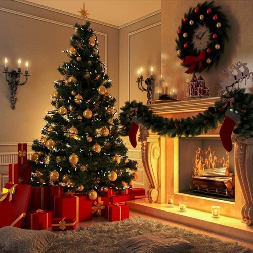 Artificial christmas tree - christmas,