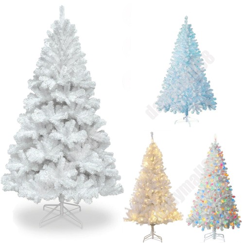 White christmas tree with - white,
